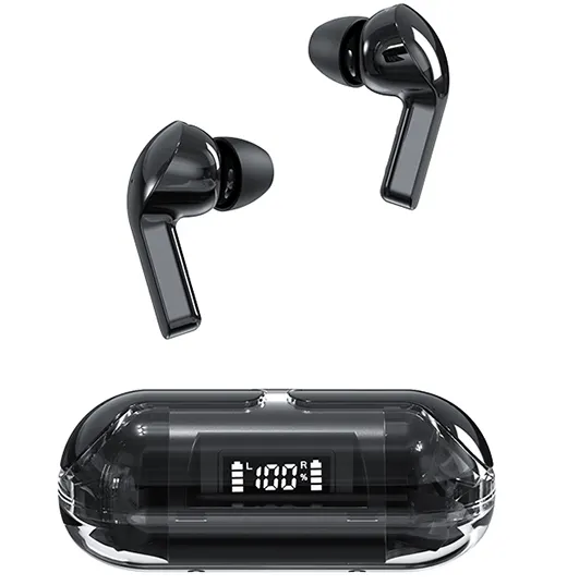 VALDUS TM20 earbud nirkabel tipe C, earphone nirkabel hi-fi Stereo efek nirkabel 5.3 CIP