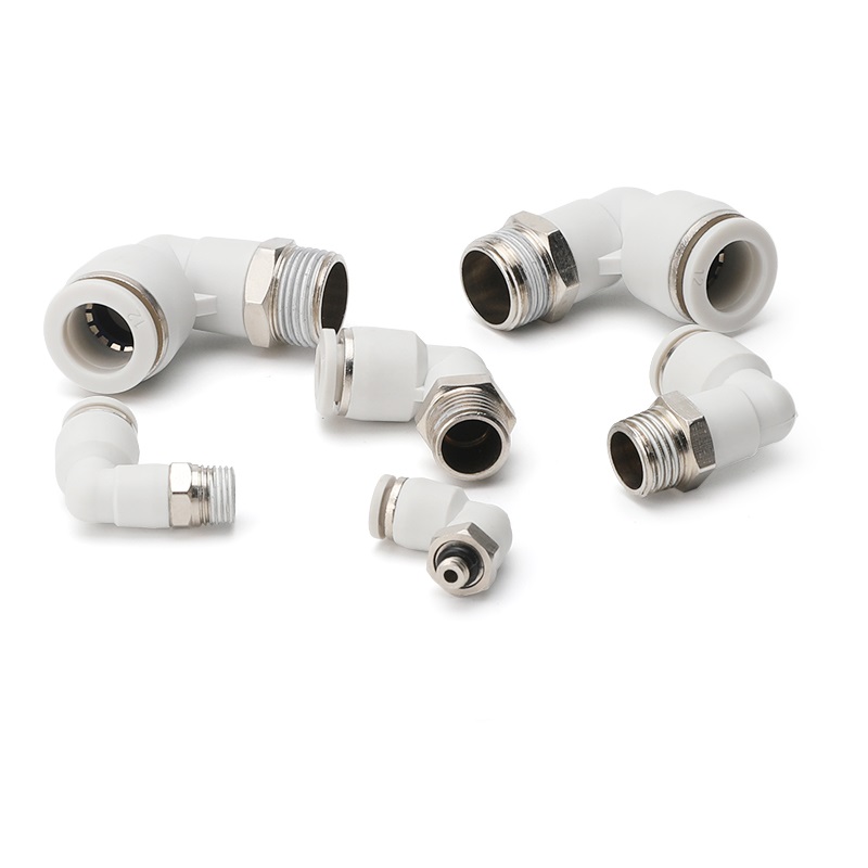 PL8-01/02/03/04 мужской локоть Пневматический фитинг