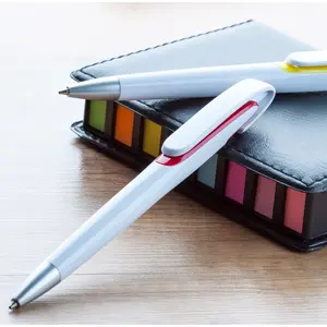 <b>White</b> ballpoint <b>pen</b> personalized merchandising - Product Image 1