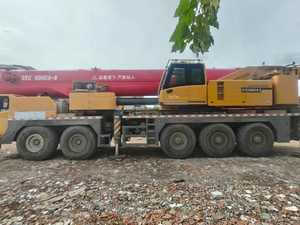 Grue sur chenilles d'occasion SANY de 200 tonnes, modèle SAC200C8-8, commande PLC, moteur, flèche principale de 90 m, flèche fixe de 22 m, contrepoids de 61 tonnes, fabrication - Product Image 2
