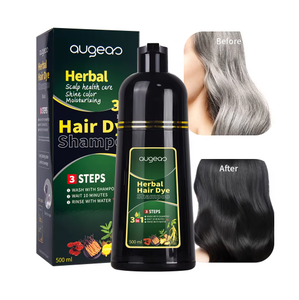 Champú para cubrir canas color negro natural instantáneo - Product Image 1