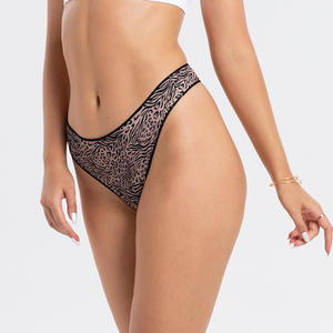 2024 New Style Pure Cotton <b>Women's</b> <b>Underwear</b> Breathable Low-Rise Knitted Seamless Eco-Friendly Briefs & <b>Sexy</b> Thong ODM Supply - Product Image 4