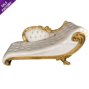 Chaise de trône de style baroque à dossier haut pour reine, pour mariage - Product Image 1