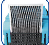 Déshumidificateur portable pour la restauration après inondation, avec pompe de drainage intégrée et dégivrage automatique, idéal pour les nettoyages après inondations, les caves et les fuites de tuyaux.