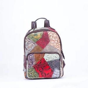 New Hot Sales <b>Large</b> Capacity <b>Backpack</b> Crocodile Pattern Bag Genuine <b>Leather</b> Women <b>Backpack</b> for 15 Inch Laptop - Product Image 4