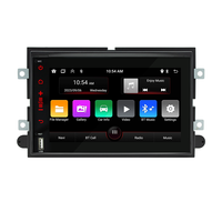 Reproductor de DVD para Auto con Pantalla HD de 7 Pulgadas, 4 Núcleos, WiFi, Carplay Inalámbrico, Android Auto, Radio FM, Bluetooth para Ford F150