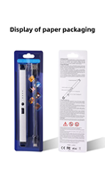 Briquet à gaz en métal rose Dericsson, allumeur électronique créatif pour la maison, portable, coupe-vent, aromathérapie, rechargeable