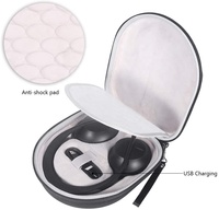 Étui de transport de voyage à fermeture éclair antichoc sans fil en matériau EVA personnalisé étanche pour écouteurs Air pods Max