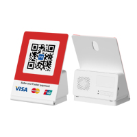 QM096 4G Dynamic Qr Payment Soundbox con notificación de pago Módulos WiFi Qr Payment Soundbox Display