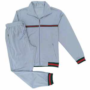 Chándales de poliéster para hombre, chaqueta y pantalones de nailon con cremallera, conjuntos de gimnasio para correr, chándal personalizado, chándal de nailon Unisex Oem - Product Image 5