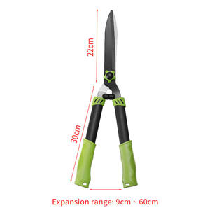 <span class=keywords><strong>Pas</strong></span> <span class=keywords><strong>cher</strong></span> haute dureté lame antidérapant long manche sécateur SK5 acier portable durable arbre haie sécateur ciseaux - Product Image 4