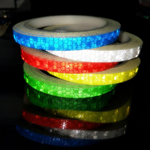 Cinta Reflectante Fluorescente de 8m, 1cm de Ancho, Adhesivos <span class=keywords><strong>para</strong></span> Bicicleta, Cintas <span class=keywords><strong>para</strong></span> Ciclismo <span class=keywords><strong>MTB</strong></span>, Casco de Bicicleta, Scooter y Accesorios <span class=keywords><strong>para</strong></span> Motocicleta - Product Image 2