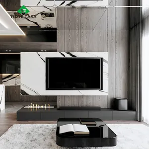 Modern tasarım yatak odası oturma odası mobilya kabtv tv şömine ünitesi seti