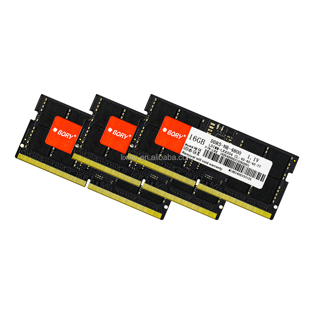 Original Wholesale BORY DDR5 Memory RAM 16GB 32GB 4800MHz 5600mhz Ram for SODIMM Notebook Memory