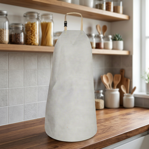 Delantal de tela no tejida, ligero, estilo sencillo para uso diario en la cocina, sin bolsillos - Product Image 3