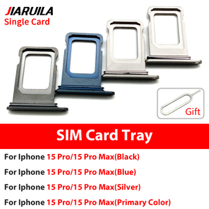 Duy Nhất Kép <span class=keywords><strong>Sim</strong></span> Khay Thẻ Khe Cắm Chủ Đối Với <span class=keywords><strong>iPhone</strong></span> 15 Pro/Pro Max SD Thẻ Ổ Cắm Khe Cắm Chủ <span class=keywords><strong>Adapter</strong></span> Điện Thoại Phụ Tùng - Product Image 4