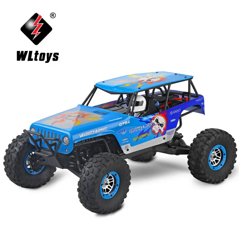 WLtoys 10428-A 1:10 Scale High Speed Radio Control Toys 540 Brushed Motor Climbing Car 2.4G Electric Remote Control Toys