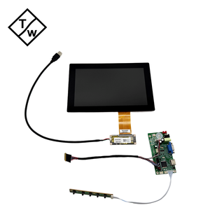Black 10-Inch IPS Capacitive <b>Touch</b> <b>Screen</b> Vandal-Proof Frameless Monitor Overlay Kit 1280x800 Resolution USB Interface 10 <b>Touch</b> - Product Image 1