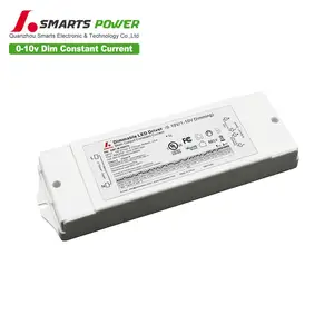 UL Multi-Saat Ini Kode Panggil Led 0-10V Dimming Konstan Saat Ini Led Driver 60W LED Power Supply