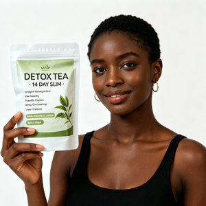 Té de Jazmín Orgánico de 14 Días para un Vientre Plano <span class=keywords><strong>Keto</strong></span>, Suplemento para la Pérdida de Peso Más Rápida con Vitaminas de Hierbas de Belleza, Empaque en Caja para Adultos - Product Image 1