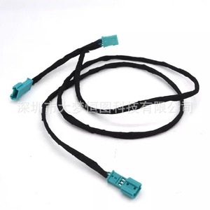 Led Ac Radio Footwell Y Type <b>Adapter</b> Shunt For Bmw F30 F32 F34 M3 M4 Piano Black <b>Plug</b> In Pvc Material - Product Image 1