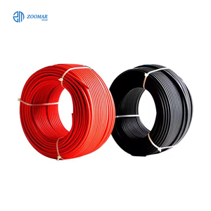Cable Aislado de PVC de 4 M, Alta Corriente, Anti-Oxidación, Baja Resistencia, Alta Conductividad para Sistema de Energía Solar 1*4 PV Solar C - Product Image 2