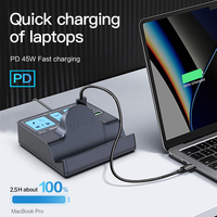 Chargeur de bureau universel PD QC3.0 1000W multi-port USB type-c sans fil téléphone portable tablette prise d'extension d'alimentation