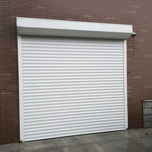 Nouvelles portes enroulables industrielles en acier galvanisé robuste, portes <span class=keywords><strong>de</strong></span> <span class=keywords><strong>garage</strong></span> motorisées automatiques à volets roulants - Product Image 1