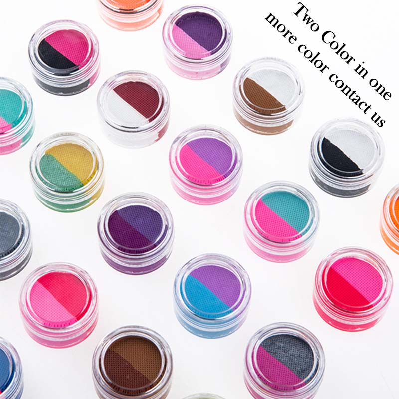 Неоновая краска на водной основе, УФ Пастельная, влажная, косметика, подводка для глаз, макияж, краска для лица, для вечеринки, для тела, цветной макияж для Хэллоуина