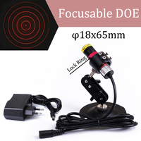 Localisateur focalisable DOE à 5 anneaux personnalisé D12mm/D18mm/D20mm Module Laser rouge vert bleu 10mW 30mW 50mW 100mW 200mW pour le positionnement
