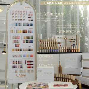 Kit de Arte de Uñas con Gel UV de 218 Colores, Pegamento Vegetal Ecológico, Resina Curable sin Olor, Logotipo Personalizado OUBOLI LADAI, Modelo de 218 Colores - Product Image 2