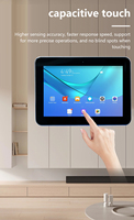 Tablet PC Android de 10.1 Pulgadas, 1G 16G, Montaje en Pared, WIFI, POE, Cámara, Micrófono, Luces Ambientales, Pantalla Táctil para Hogar Inteligente y Reuniones