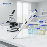 Pipette manuelle portable BIOBASE BK-AP1K monocanal réglable 100-1000μl, pipette chinoise pour laboratoire