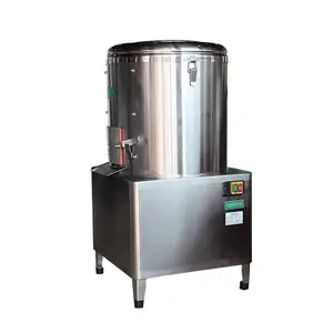 Peladora de patatas hidráulica eléctrica automática comercial de 30kg peladora de patatas dulces de alta calidad