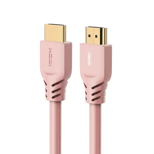 High Speed Gold Plated 8K 2.1 HDMI Cable 4K 120Hz 8K 60Hz 3d Hdr 48Gbps Male To Male 8K 2.1v Hdmi Video Cable For HDTV