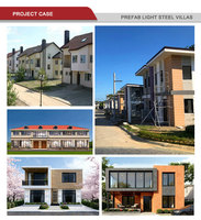 Casas Prefabricadas de Acero Cammi Villa, Cabañas Modulares de Ensamblaje Rápido, Mini Cabañas con Baño para Residencias en Bosques