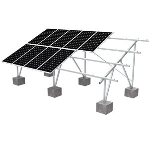 Sistema de montaje solar U2V galvanizado en caliente de alto rendimiento Accesorios de acero de aluminio para estructura de montaje en tierra - Product Image 1