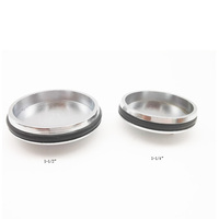 Ningbo Jutye Tapón de fregadero de PVC autoadhesivo 1-3/4 "1-1/2" 1 "Tapón de fregadero negro para cuartos de ducha
