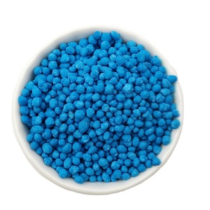 NPK 12-12-17 + 2MgO + TE blu granulo confezionato in 9.5kgs 25kgs MOQ 1 contenitore potrebbe fare consegna veloce - Product Image 1