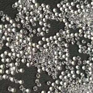 เพชรเพาะเลี้ยงคุณภาพพรีเมียม ขนาด 2 มม. สีขาว VS1 แบบเม็ดเดี่ยว สำหรับงานฝังในแหวน จี้ และเครื่องประดับ พร้อมใบรับรอง IGI และเจาะรูด้วยเลเซอร์ - Product Image 1