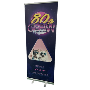 Хорошее качество, индивидуальная портативная рекламная алюминиевая рама, подставка для баннеров для внутренних и наружных мероприятий - Product Image 1