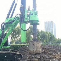 Équipements de forage rotatif KR90A, perceuse à tarière terrestre, machine de forage de puits de construction à vendre
