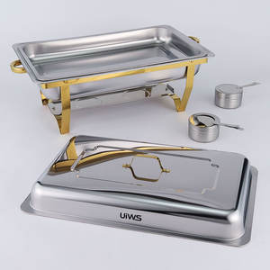 Piatto avanzato semplice in acciaio inossidabile per banchetti di Hotel e ristoranti nuove attrezzature per il riscaldamento e la tenuta delle vendite Spot - Product Image 6