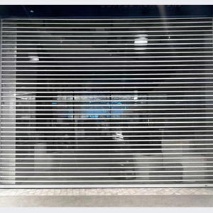 Porte <span class=keywords><strong>de</strong></span> <span class=keywords><strong>garage</strong></span> à enroulement en cristal PC, finition moderne, étanche, antivol, taille personnalisable, ateliers <span class=keywords><strong>de</strong></span> réparation automobile, entrepôts, centres commerciaux - Product Image 1