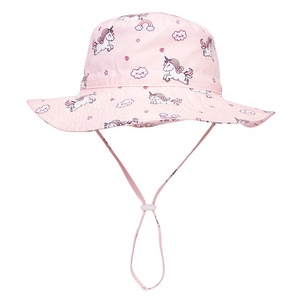 2024 été bébé <span class=keywords><strong>chapeau</strong></span> de soleil enfants plage large bord extérieur <span class=keywords><strong>UV</strong></span> protection enfant en bas âge garçons filles dessin animé animaux imprimé seau chapeaux - Product Image 6