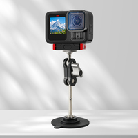 Adaptateur de carte à dégagement rapide en alliage d'aluminium N52 à forte aspiration magnétique pour caméras d'action Gopro Hero 13 12 11 10 9 8