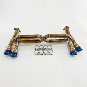 Sistema de Escape Catback de Alto Rendimiento con Convertidor Catalítico de Alto Flujo y Tubo de Bajada para Porsche 911 991.2 Turbo 2019 - Product Image 1