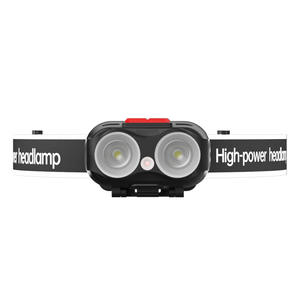 Lampe frontale LED haute puissance T-20, 1200mAh, rechargeable, étanche, lampe de travail portable, luminosité réglable, utilisation en extérieur - Product Image 2