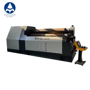 W12 20*2500mm roll plate bending machine CNC hydraulic 4 roller plate rolling machine price