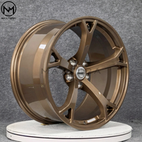 Jantes de voiture Maxtera en bronze forgé sur mesure, style Nismo V1, pour Nissan Z 350Z 370Z Skyline Infiniti G37 Q50 Q60 Q70 Supra, jantes en alliage